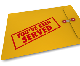 You've Been Served Envelope